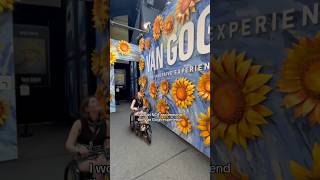 Accessibility fail at the London Van Gogh Experience 😅 wheelchairuser disabled accessibility [upl. by Mistrot]