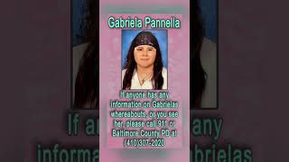 Gabriela Pannella missing from Baltimore County MD gabrielapannella SaturdaySearch shorts [upl. by Ylevol]