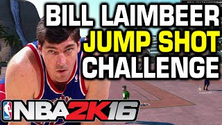 NBA 2K16  Bill Laimbeer Jump Shot Challenge [upl. by Aratahs175]