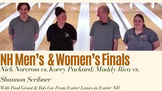 NH Mens and Womens Championship from Exeter Lanes [upl. by Ecirtnahc]