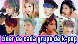 KPOP Líder de cada grupo [upl. by Ha179]