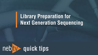 Quick Tips  Preparing the Ultra II FS DNA reaction buffer and enzyme mix [upl. by Hardi]