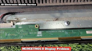 M195XTN010 Display Problem  24 ins Display Blank display Choting ckv line Problem [upl. by Nedyaj]