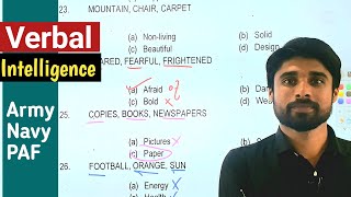 Verbal Intelligence Test  Analogy and Classification  PMAAFNSTCCGDPNavy [upl. by Hamian]