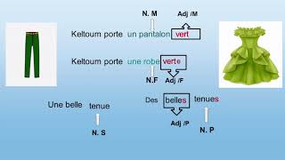 L adjectif grammaire leçon et exercice corrigé [upl. by Rumpf]