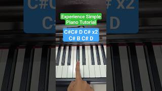 Experience Simple Piano Tutorial [upl. by Naras]