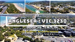 Aerial view  Historic images  Walkaround  Anglesea Victoria Australia [upl. by Toor670]