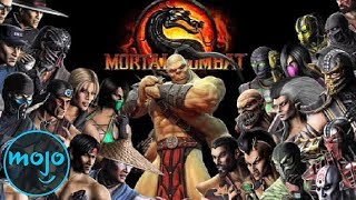 Top 10 Mortal Kombat Characters [upl. by Padget]