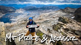 Lake Tahoe Day Hiking  Mt Price amp Agassiz Desolation Wilderness [upl. by Aisila]