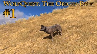 A Wolf on Her Own  WolfQuest The Origin Pack 1 [upl. by Suiravat]