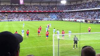 Malmö FF vs Glasgow Rangers 1  1 Målet [upl. by Schulze323]