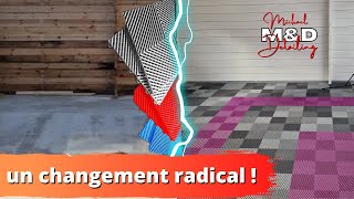 Transformation du sol de mon garage avec ANC Dalle [upl. by Nobell]