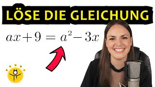 Gleichung mit PARAMETER lösen – Gleichungen nach x auflösen [upl. by Xela612]