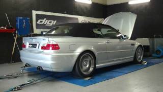 Reprogrammation moteur BMW M3 E46 compresseur 343457 [upl. by Oster]