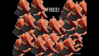 TF2 bot fixes and FREE UNUSUAL HATS [upl. by Dawson106]