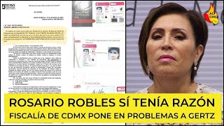 Fiscalía mete en problemas a Gertz Manero Rosario Robles tenía razón [upl. by Cirdla365]