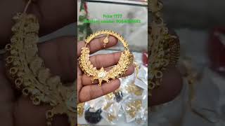 Kp Dubai gold plated jewellery booking number 9064038692gold plated jewellery 1gm 2gm 3gm [upl. by Yentiw]