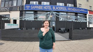 Blackpool Sapphire Hotel Tour Family Vlog places to stay [upl. by Lancaster]