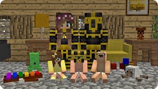 LA FAMILIA DE MASSI EN MINECRAFT 😍 [upl. by Saimerej]