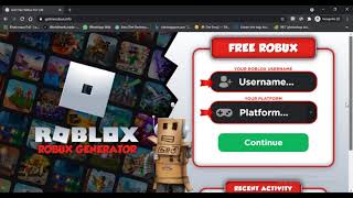 Getmerobux  Getmerobuxinfo know if it a SCAM or LEGIT  Getmerobuxinfo Robux [upl. by Neehs876]