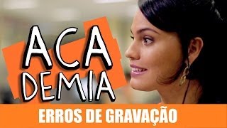 ERROS DE GRAVAÇÃO  ACADEMIA [upl. by Yekcaj]