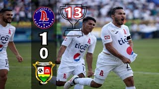 Alianza FC 1 vs Santa Tecla FC 0 RADIOAranzamendi Final ES Clausura 2018 5202018 [upl. by Ataga]