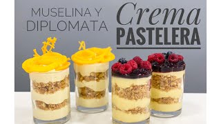 Cómo Hacer Crema Pastelera Y Sus Derivadas FÁCIL Y RÁPIDO [upl. by Nezam]