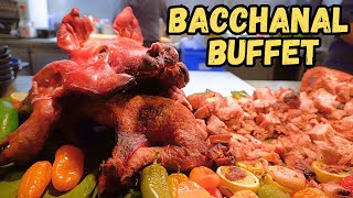 Bacchanal Buffet at Caesars Palace  Las Vegas [upl. by Gunthar]