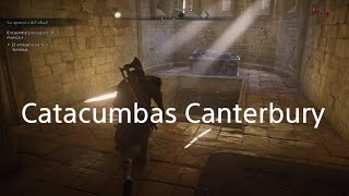 Catacumbas de la Catedral de Canterbury Assassins Creed Valhalla [upl. by Haimaj106]