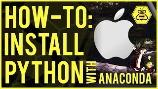 HowTo Python Install on Mac OS Sierra Simplified with Anaconda [upl. by Yehsa]