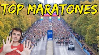 Top 10 Maratones más Importantes del Mundo 🌎 [upl. by Dorreg]