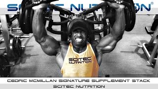 Cedric McMillan Signature Supplement Stack – Scitec Nutrition [upl. by Sunday]