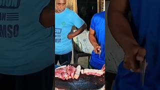 Unique Pieces of PorkBest Butchery skills pork meat porkmeat bollywood hindisong butchershop [upl. by Oiramed]