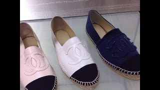 Unboxing Chanel Espadrilles [upl. by Meris]