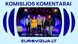 EUROVIZIJALT  Komisijos komentarai po ketvirtosios atrankos [upl. by Rogergcam707]