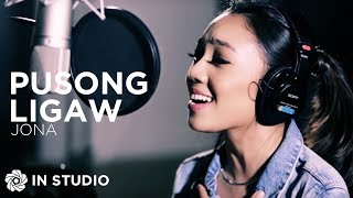 Pusong Ligaw  Jona Official Recording Session [upl. by Nelle]