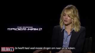 THE AMAZING SPIDERMAN 2 interview Emma Stone [upl. by Norward]