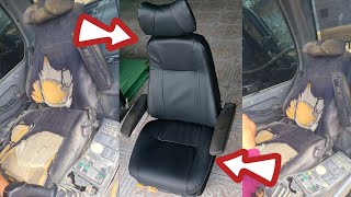 COMO TAPIZAR ASIENTO DE CAMION DESCOMPUESTO  DIY [upl. by Ear]