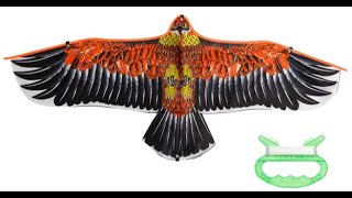 Воздушный змей Отпугиватель птиц с Алиэкспресс Kite Bird Repeller from Aliexpress [upl. by Lekcar]