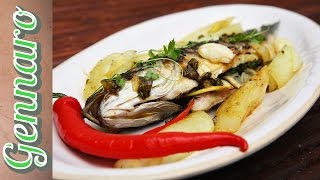 Grilled Seabass with Gennaro [upl. by Markiv881]