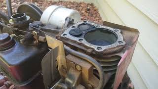 1980s Briggs And Stratton Merry Tiller Will not Run I Think I Found The Issue [upl. by Aland]