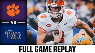 Clemson vs Pitt Full Game Replay  2024 ACC Football [upl. by Klingel]