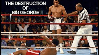 Muhammad Ali VS George Foreman The 8th Round Devastating knockout [upl. by Ayikaz837]