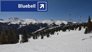 Winter Park CO  🟦 Bluebell 5424 4K [upl. by Yatnoed]