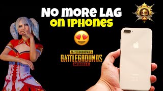 iPhone Lag Fix ✅ Pubg Mobile❤️ iPhone 66s6splus77plus88plusxxr [upl. by Polak]