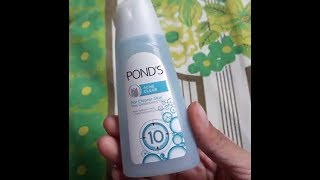 FAST REVIEW Ponds Acne Clear Toner [upl. by Kcirrag71]