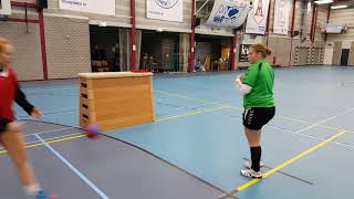 Handbaltraining passeertechniek opbouwers en afronding cirkels [upl. by Nnaeiram956]