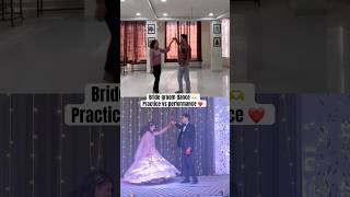 Bride groom dance bridegroomdance coupledance easydance sangeetchoreo weddingdance dancevideo [upl. by Samaria]