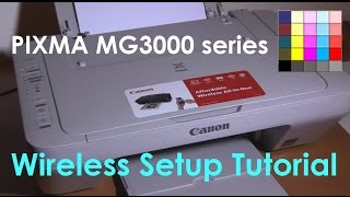 PIXMA MG3050 MG3040 MG3020 E474 series Wifi Setup part3 [upl. by Nahtannoj]