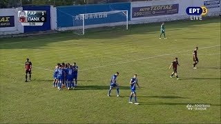 Απόλλων Λάρισας  Παναχαϊκή 10 Στιγμιότυπα  Football League 3η αγ 11112018 [upl. by Kosiur]